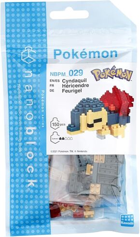 nanoblock - Pokemon - Cyndaquil, Pokemon Series in Saudi Arabia