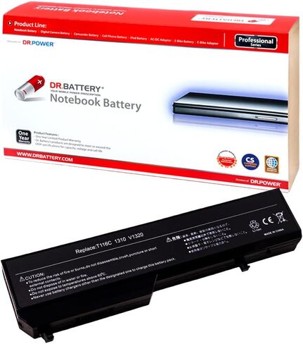 استبدال بطارية K738H T114C N956C PP36X PP36L T114C لجهاز Dell Vostro 1510 Vostro 1520 Vostro 1320 Vostro 2510 Vostro 1310 [11.1V/49Wh] in Saudi Arabia