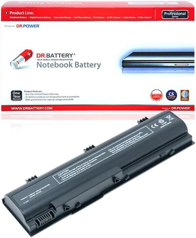 بطارية كمبيوتر محمول HD438 KD186 XD187 لجهاز Dell Inspiron 1300 B120 B130 B1300 120L Series 312-0366 312-0416 TD429 TD611 TD612 UD535 WD414 XD184 XD186 XD187 YD120 YD131 [10.8 فولت] in Kuwait