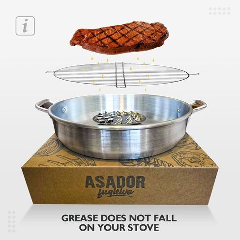 Asador para estufa mexicano fugitivo con disco Giratorio - موقد مكسيكي هارب مع قرص معدني دوار للشواية (كلاسيكي) in Saudi Arabia