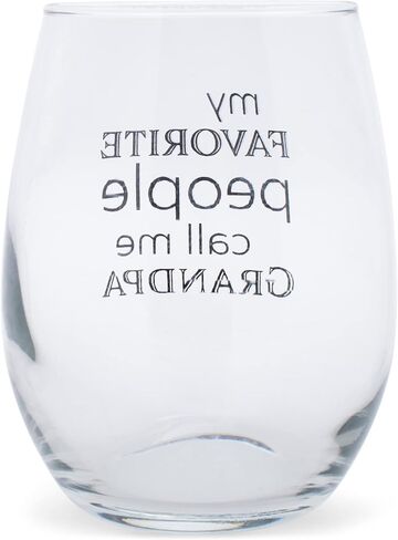Elanze Designs Favorite People call Me Mamaw 14 Ounce Blue Stemless Wine Glass Tumbler in Saudi Arabia