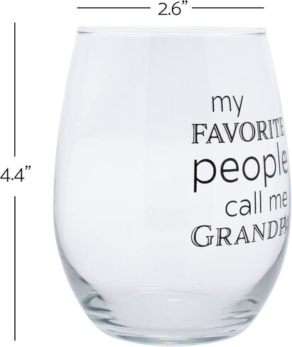 Elanze Designs Favorite People call Me Mamaw 14 Ounce Blue Stemless Wine Glass Tumbler in Saudi Arabia