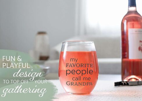 Elanze Designs Favorite People call Me Mamaw 14 Ounce Blue Stemless Wine Glass Tumbler in Saudi Arabia
