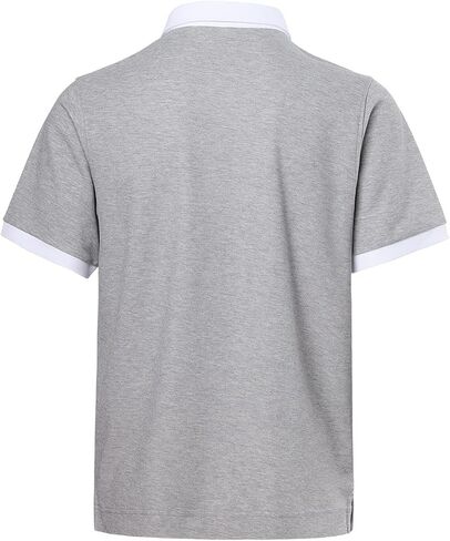 DEOLAX Mens Polo Shirts Fashion Colorblock Golf Polo Shirts Casual Classic Fit Soft Breathable Short Sleeve Polo Shirt in Saudi Arabia