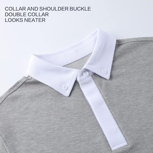 DEOLAX Mens Polo Shirts Fashion Colorblock Golf Polo Shirts Casual Classic Fit Soft Breathable Short Sleeve Polo Shirt in Saudi Arabia
