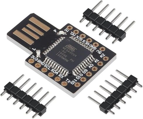 AITRIP 2PCS for Beetle Virtual Keyboard USB Pro Micro Atmega32U4-AU Module Mini Development Expansion Board for Arduino Leonardo R3 DC 5V I2C in Saudi Arabia
