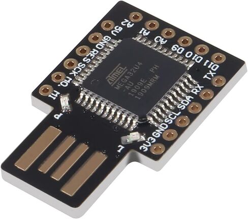 AITRIP 2PCS for Beetle Virtual Keyboard USB Pro Micro Atmega32U4-AU Module Mini Development Expansion Board for Arduino Leonardo R3 DC 5V I2C in Saudi Arabia