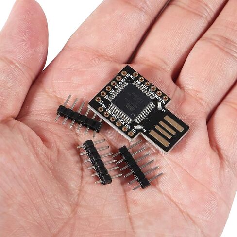 AITRIP 2PCS for Beetle Virtual Keyboard USB Pro Micro Atmega32U4-AU Module Mini Development Expansion Board for Arduino Leonardo R3 DC 5V I2C in Saudi Arabia
