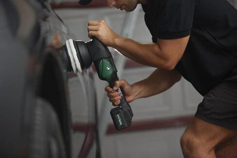 BATOCA S2 Cordless Car Buffer Polisher for Car Detailing with 1pc 5.0Ah Battery, Smart LCD Screen Display, 2000-4500 RPM Dual Action Polisher Kit for Removing Scratch in Saudi Arabia