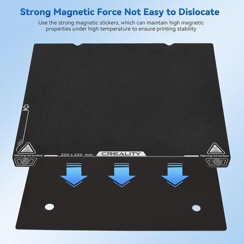 Creality Ender 3 V3 SE Build Plate, Flexible Spring Steel Bed Sheet Textured Build Surface Magnetic Base Compatible for Ender 3/Pro/V2/5/5 Pro/5 S1 235x235mm in Saudi Arabia