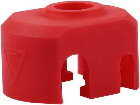 3 عبوات من أغطية السيليكون جورب من أجل Dragonfly HOTEND BMS وBMO Heater Block (أحمر) in Saudi Arabia