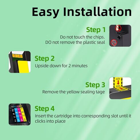 حبر 962XL متوافق مع مجموعة خرطوشة الحبر HP 962 XL (أحدث شريحة) يعمل بشكل جيد مع طابعة HP OfficeJet Pro 9010 9012 9015 9018 9020 9025 9014 9016 9019 9022 9025e 9026 9027 9028 9029 in Kuwait