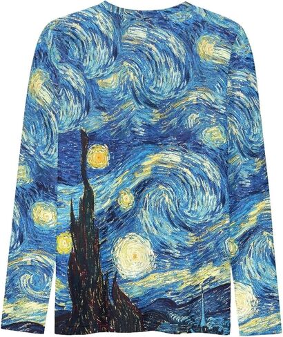 قمصان بأكمام طويلة للنساء، قمصان أساسية ورقبة دائرية، قمصان فائقة النعومة للفتيات المراهقات in Kuwait