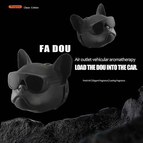 AOAO Car Air Fresheners Scents Diffuser Vent Clips 2 PCS, Luxurious Car Accessories Interior Decorations for Men Women Teens, Exquisite Box for Lovers, friends and family in Saudi Arabia