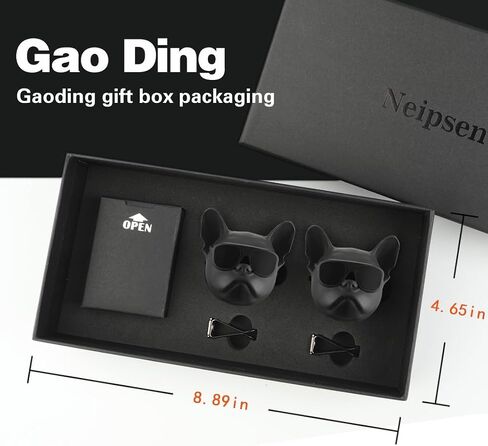 AOAO Car Air Fresheners Scents Diffuser Vent Clips 2 PCS, Luxurious Car Accessories Interior Decorations for Men Women Teens, Exquisite Box for Lovers, friends and family in Saudi Arabia