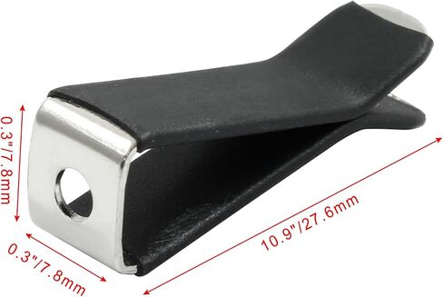 100 Pcs Car Air Vent Clips, Black Square Head Car Vent Clips Air Freshener Vent Clip, Metal Vent Clips for Office Home Car Air Conditioner Outlet in Saudi Arabia
