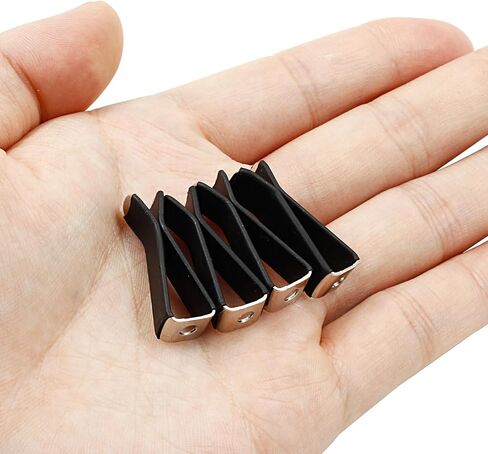 100 Pcs Car Air Vent Clips, Black Square Head Car Vent Clips Air Freshener Vent Clip, Metal Vent Clips for Office Home Car Air Conditioner Outlet in Saudi Arabia