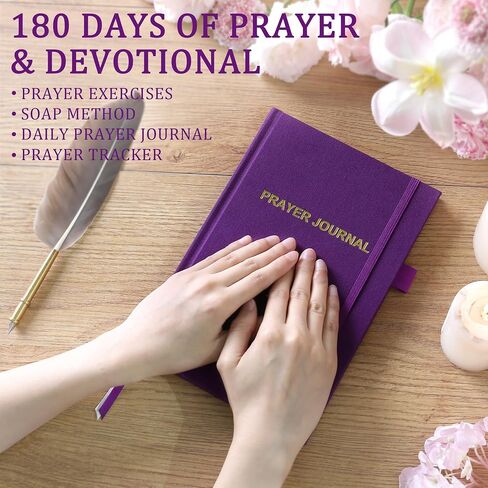 Prayer Journal for Women - 60 Weeks Scripture Journal, Christian Planner for Bible Study, Devotional Journal with Note Taking Space, Perfect Religious Gift for Women (Beige) in Saudi Arabia