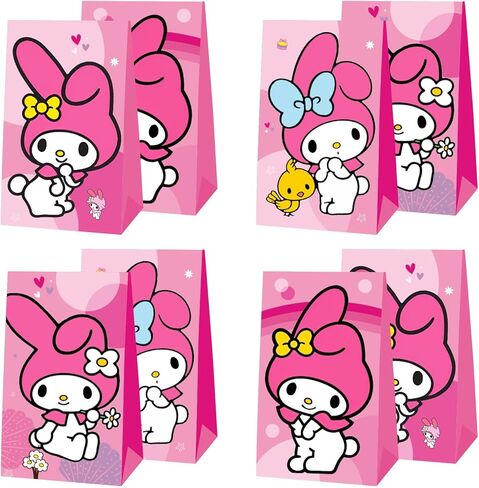 زينة عيد ميلاد ميلودي من هوميسايد، 12 قطعة من أكياس الهدايا المفضلة لحفلات ميلودي من أجل لوازم حفلات ميلودي in Kuwait