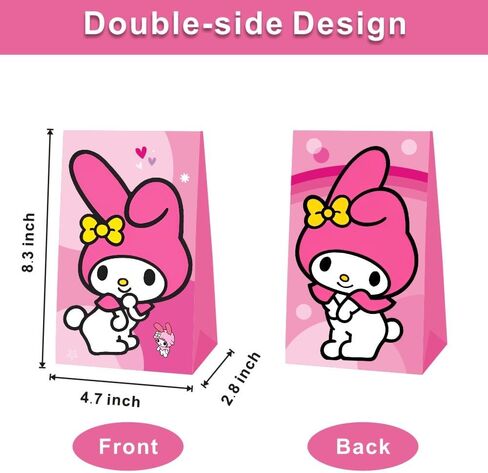 زينة عيد ميلاد ميلودي من هوميسايد، 12 قطعة من أكياس الهدايا المفضلة لحفلات ميلودي من أجل لوازم حفلات ميلودي in Kuwait