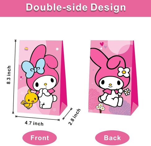 زينة عيد ميلاد ميلودي من هوميسايد، 12 قطعة من أكياس الهدايا المفضلة لحفلات ميلودي من أجل لوازم حفلات ميلودي in Kuwait