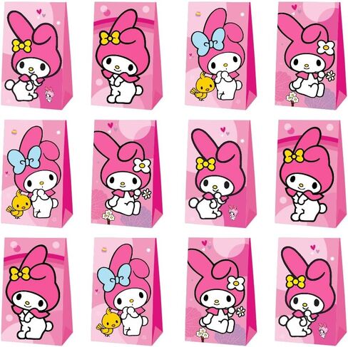 زينة عيد ميلاد ميلودي من هوميسايد، 12 قطعة من أكياس الهدايا المفضلة لحفلات ميلودي من أجل لوازم حفلات ميلودي in Kuwait