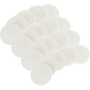120Pcs Cotton Sheet Refill Pads Diffuser Locket Pads Diffuser for Essential Oils diffusers Pads Scented Oil Pads Aroma Diffuser for Home Necklace Cotton Pads Perfume White car