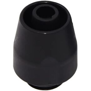 Alphacool HF Compression Fitting TPV - 12.7/7.6mm Straight - Black (17637)