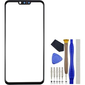 6.1" External Screen Glass Replacement for LG G8 ThinQ LMG820QM7 LM-G820UMB LMG820UM0 LMG820UM1 LMG820UM2 LM-G820N LM-G820 Black