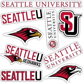Desert Cactus Seattle University Stickers Redhawks Vinyl Decals Laptop Water Bottle Car Scrapbook T2 (Type 2)