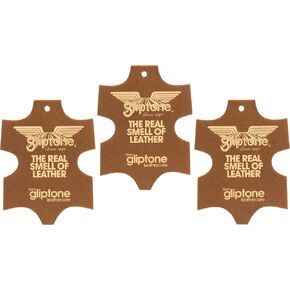 Glass Polish 92008 Car Air Fresheners, 3 Pack, Genuine Leather Scent