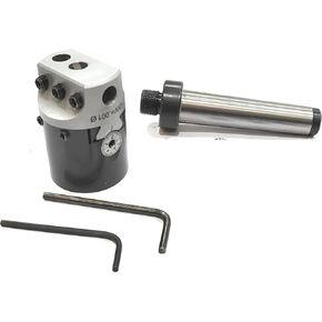 Boring Head Diameter 1.5'' Inches 1 DIV: 0.001 Lathe Milling Machine Tools ((Head with MT2 Shank))