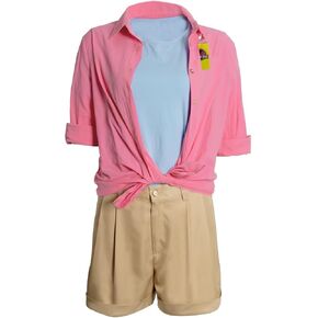 Womens Dr. Ellie Sattler Costume Halloween Cospaly Dinosaur Park Outfits