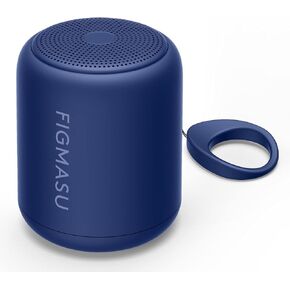 FIGMASU Portable Bluetooth Speakers, Wireless Speaker 360 HD Surround Sound, Outdoor Mini IPX5 Waterproof Travel Speaker with 5W Driver, Built-in Microphone