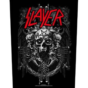 RAZAMATAZ XLG Slayer Demonic Back Patch Band Singer Album Heavy Metal Sew On Applique
