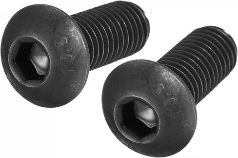 uxcell M10x25mm Hex Socket Button Head Cap Bolts Screws Alloy Steel 15pcs in Saudi Arabia
