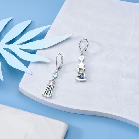 Moonstone Tree of Life Earrings 925 Sterling Silver Earrings Dangle Tree of Life Moonstone Jewelry Mother's Day… in Kuwait