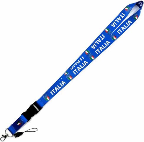 Pinstant National Football Soccer Team International Sports Detachable 22" Neck Lanyard Keychain Holder ID Badge Strap in Kuwait