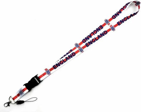 Pinstant National Football Soccer Team International Sports Detachable 22" Neck Lanyard Keychain Holder ID Badge Strap in Kuwait