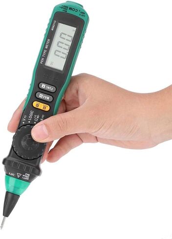 جهاز قياس متعدد من نوع القلم، جهاز Walfront MS8211D بشاشة LCD محمولة، مقياس متعدد من نوع القلم الرقمي، نطاق تلقائي AC/DC، جهد عدم الاتصال، مقاومة التيار الثنائي، جهاز اختبار كاشف الاتصال in Saudi Arabia