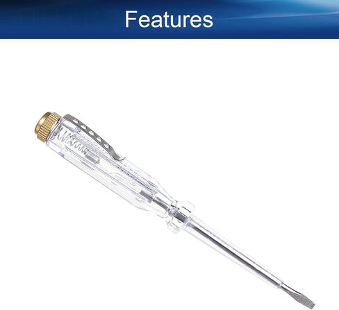 Heyiarbeit Contact Voltage Tester Pen DC & AC100-1000V Voltage Detector Pen Electrical Tools Electrical Tester Circuit Tester Detector Circuit Test Pen 3Pcs in Saudi Arabia