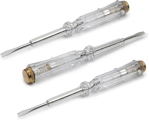 Heyiarbeit Contact Voltage Tester Pen DC & AC100-1000V Voltage Detector Pen Electrical Tools Electrical Tester Circuit Tester Detector Circuit Test Pen 3Pcs in Saudi Arabia