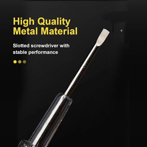Heyiarbeit Contact Voltage Tester Pen DC & AC100-1000V Voltage Detector Pen Electrical Tools Electrical Tester Circuit Tester Detector Circuit Test Pen 3Pcs in Saudi Arabia