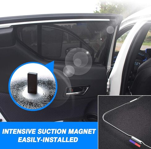 مظلات شمسية للنافذة الجانبية للسيارة من Cartist لسيارة Subaru Forester 2014-2018 واقي من الشمس وهج الشمس والأشعة فوق البنفسجية يحافظ على برودة سيارتك 6 قطع in Saudi Arabia