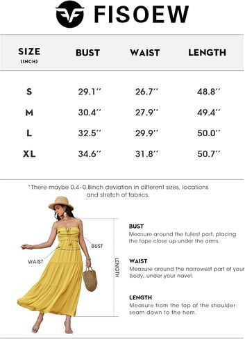 Fisoew Women's Spaghetti Strap Maxi Dress Summer Sleeveless Side Cut Out Dress Casual Boho Backless Flowy Long Dresses in Saudi Arabia