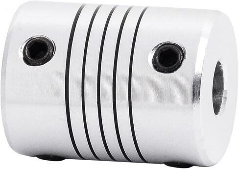 5 قطعة 8 مللي متر إلى 8 مللي متر وصلات مرنة 25 مللي متر طول 19 مللي متر قطر رمح وصلات للطابعة ثلاثية الأبعاد و ماكينة بتحكم رقمي بالكمبيوتر in Kuwait