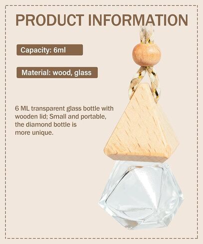 4PCS Car Air Freshener Perfume,Car Essential Oil Diffuser Bottle,Car Accessories Empty Refillable Car Perfume Bottle Car Hanging Diffuser Bottle,Auto Interior Ornaments Decor for Women Men in Saudi Arabia