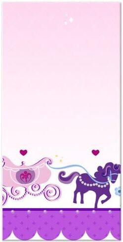 Sofia the First Princess Birthday Party Supplies Bundle Pack includes Lunch Plates, Lunch Napkins, Table Cover, Centerpiece, Invitations and Thank You Notes, Stickers (Bundle for 16) in Saudi Arabia