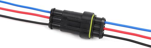Auto Waterproof Electrical Connector,2 Pin 16 AWG High Load Connectors for Car, Truck, Boat, and Other Wire Connections. in Saudi Arabia
