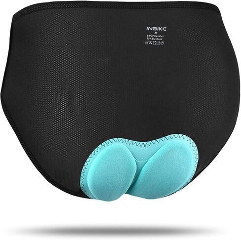 INBIKE Women’s Cycling Briefs - Breathable, Quick-Drying Bike Underwear with 3D Seat Padding for Downhill MTB Biking Riding in Saudi Arabia